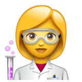 woman-scientist Emoji whatsapp