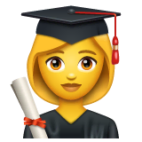woman-student Emoji whatsapp