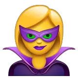 Woman Supervillain on WhatsApp