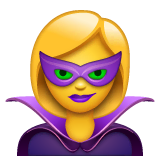 woman-supervillain Emoji whatsapp
