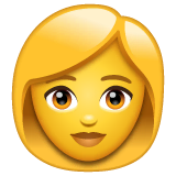 woman Emoji whatsapp