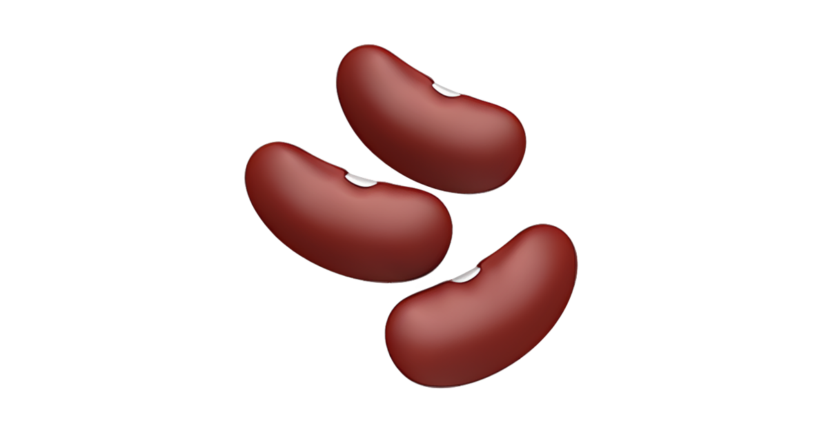 🫘 Beans Emoji — Meaning, Copy & Paste