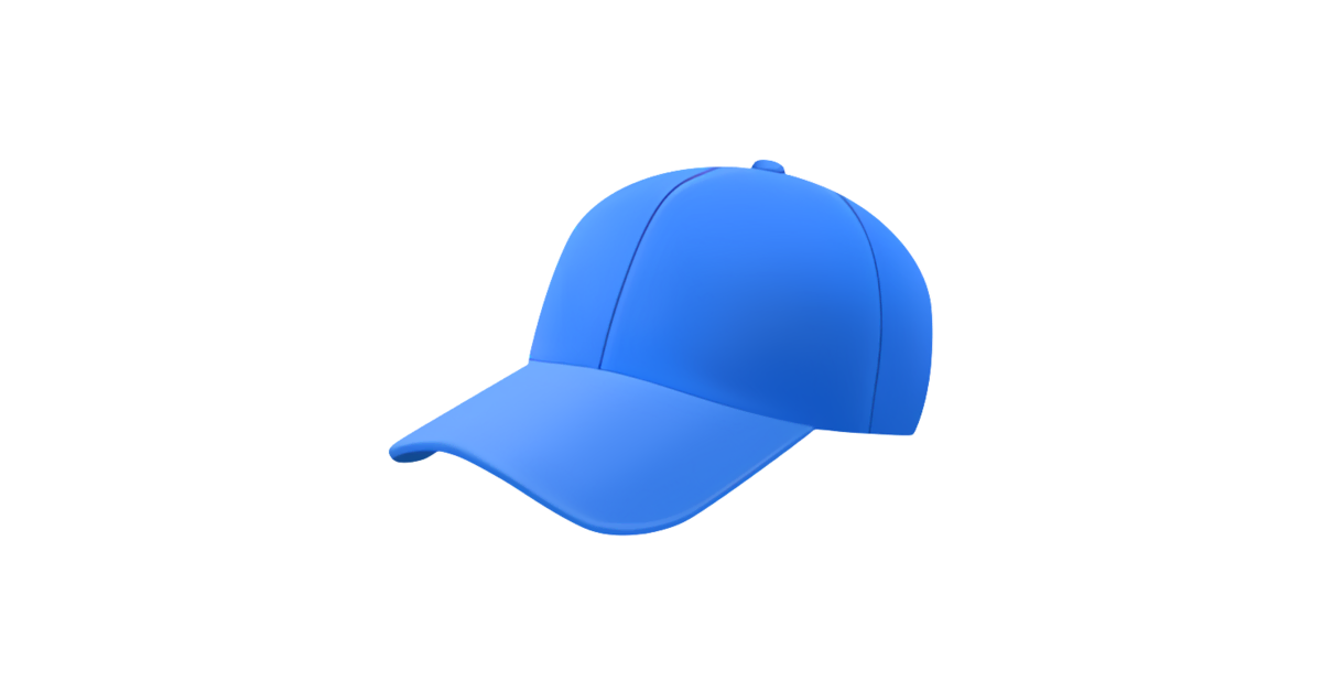 What does cap mean and what is the blue cap emoji?