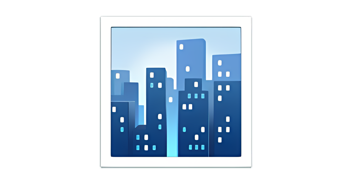 Cityscape Emoji (U+1F3D9)