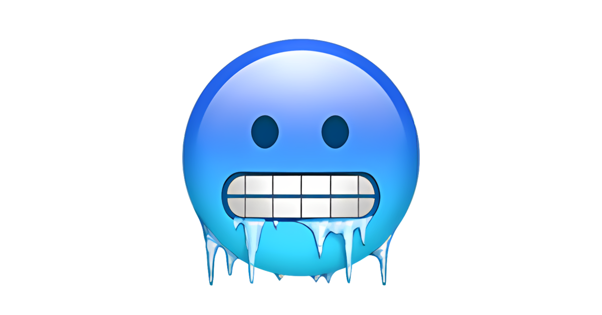 Cold Face Emoji (U+1F976)