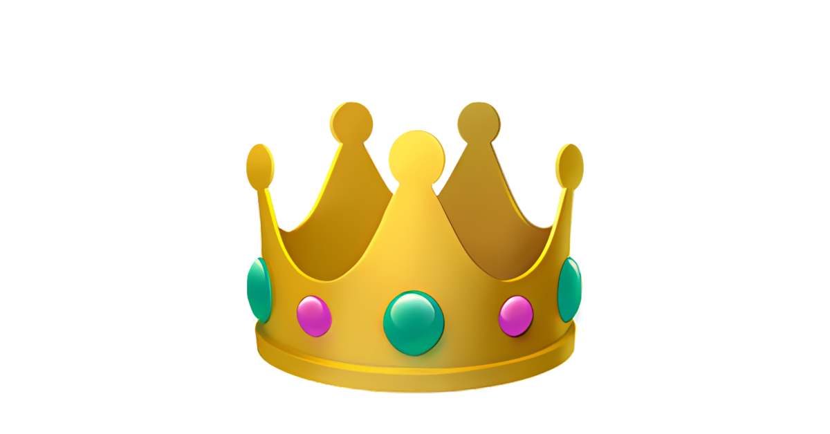 frog crown emoji