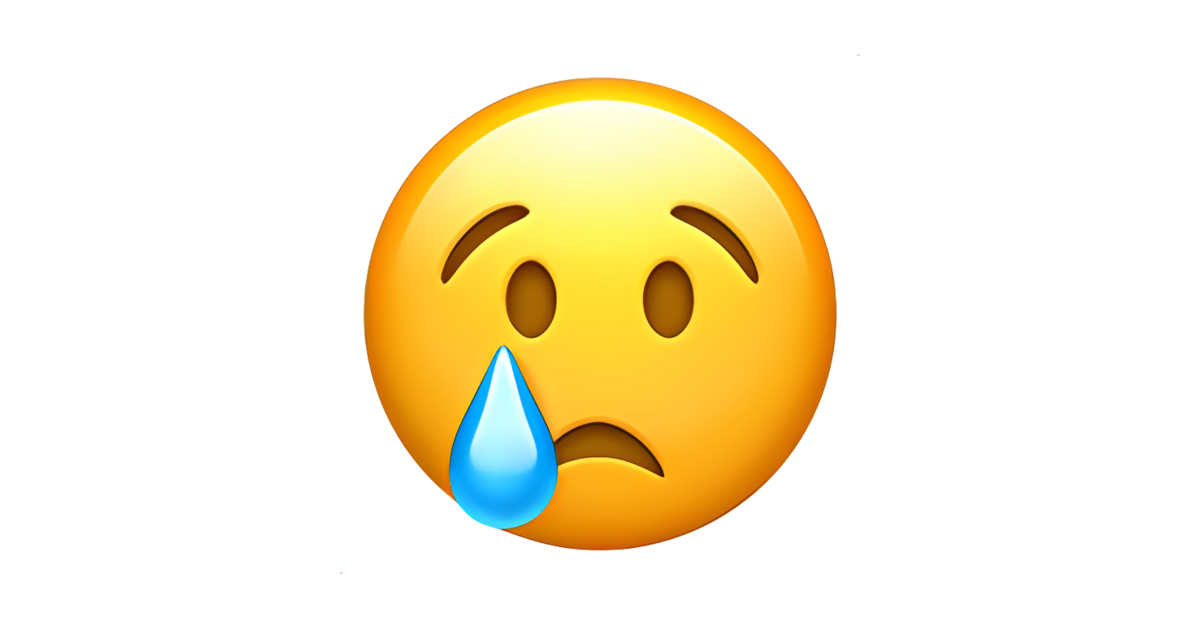 crying emoji iphone