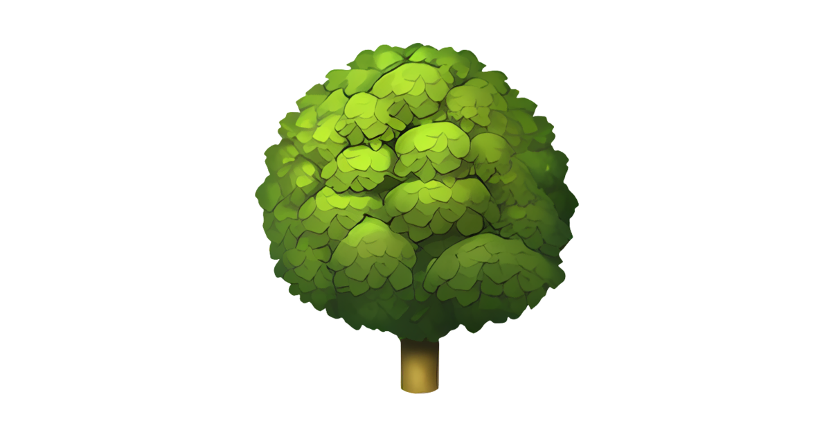 🌳 Deciduous Tree Emoji — Meanings & Usage