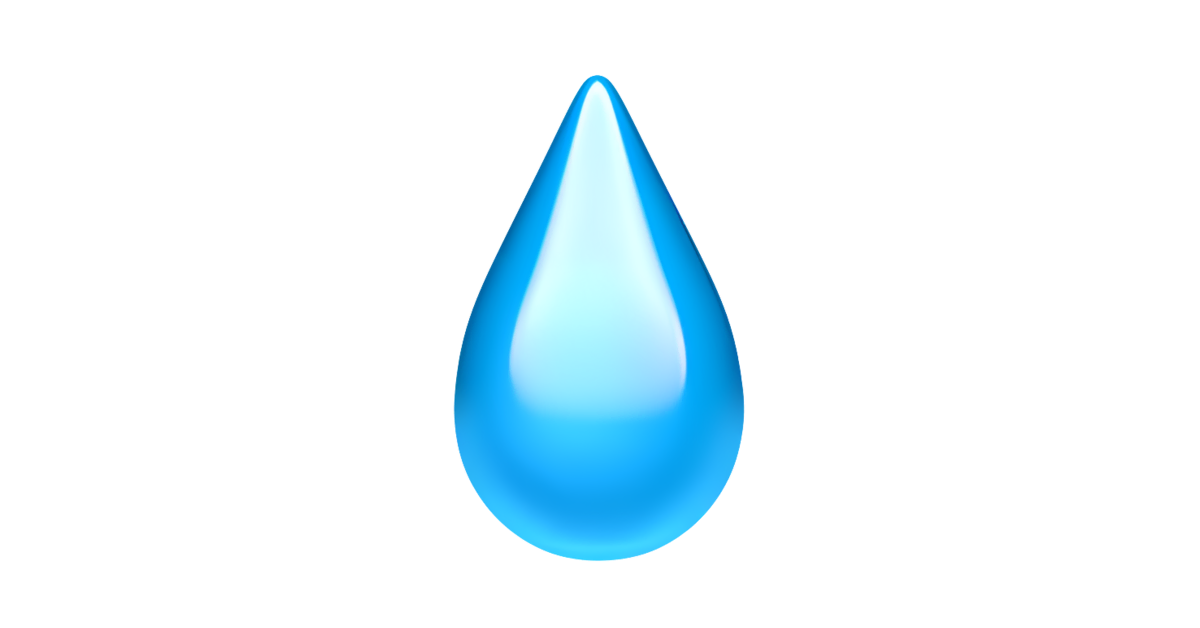 💧 Droplet Emoji — Meaning, Copy & Paste⚕️ Descubra o mundo do ...