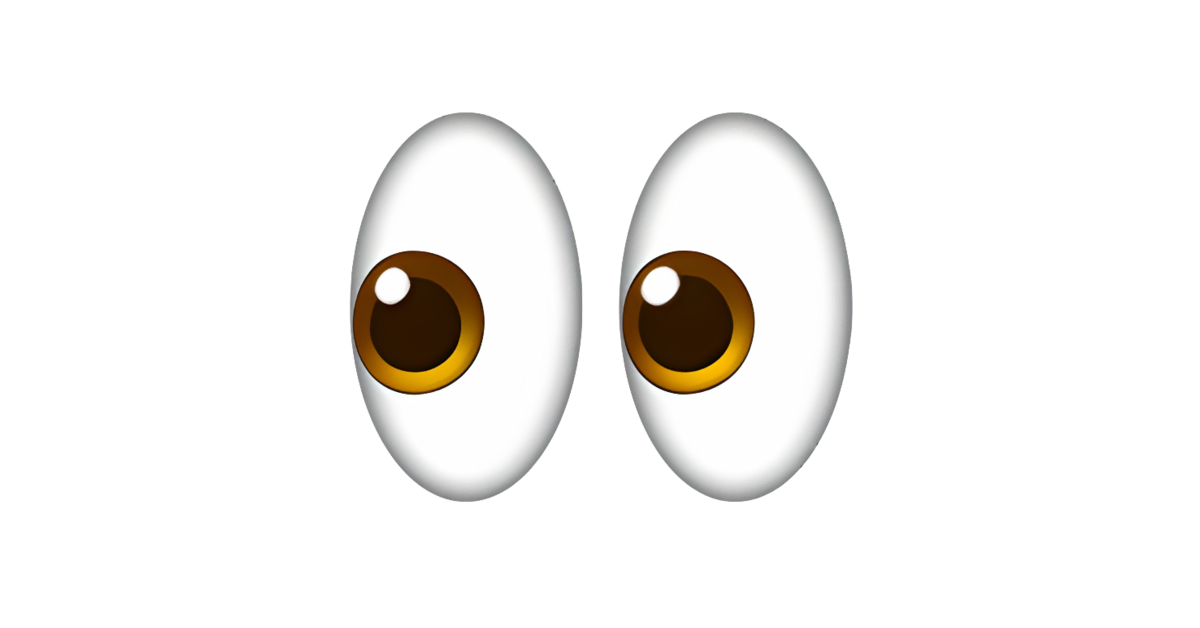 👀 Eyes emoji Meaning