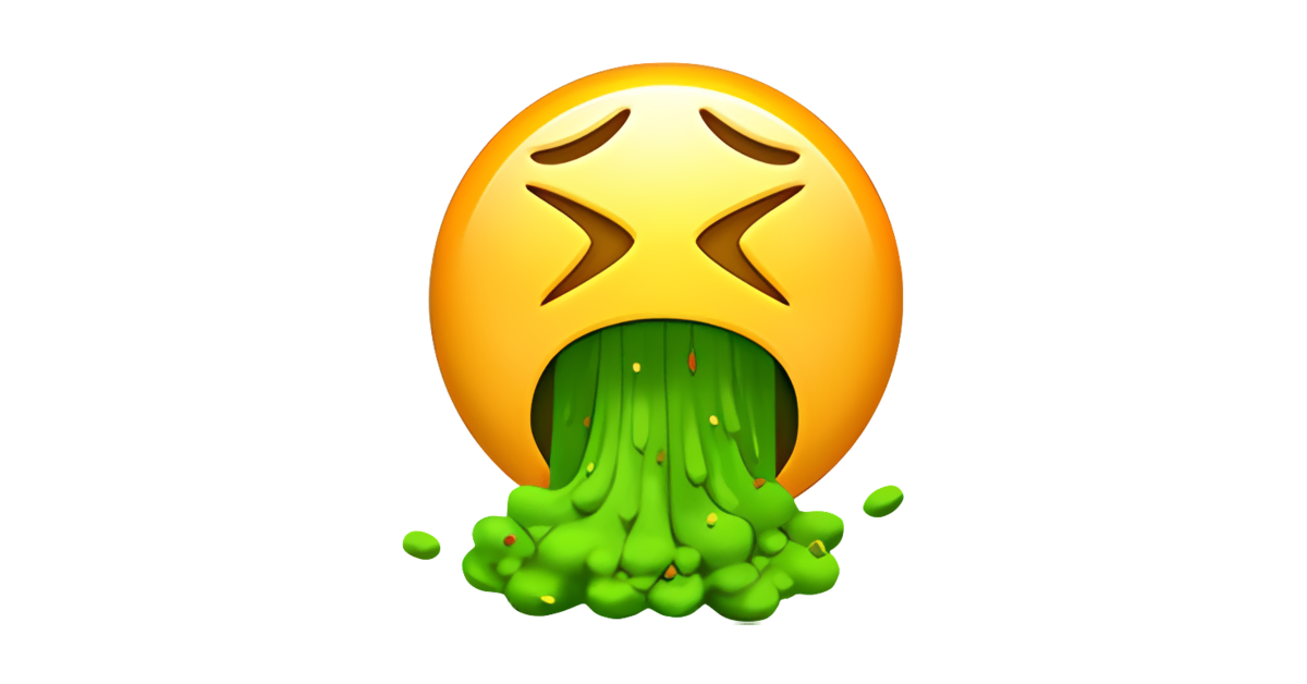 🤮 Face Vomiting Emoji, Vomit Emoji