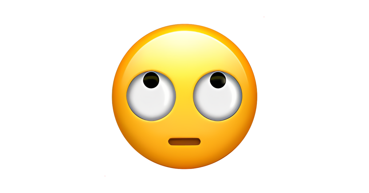 Cara con los ojos vueltos Emoji Significado copiar y pegar