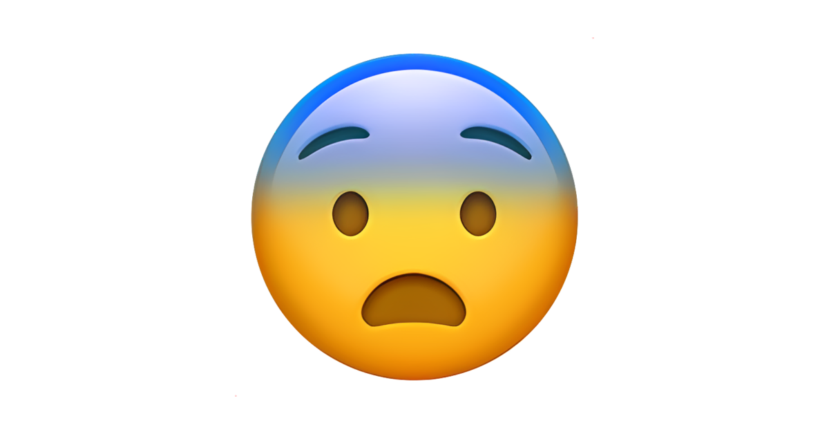 😨 Fearful Face Emoji — Meaning, Copy & Paste