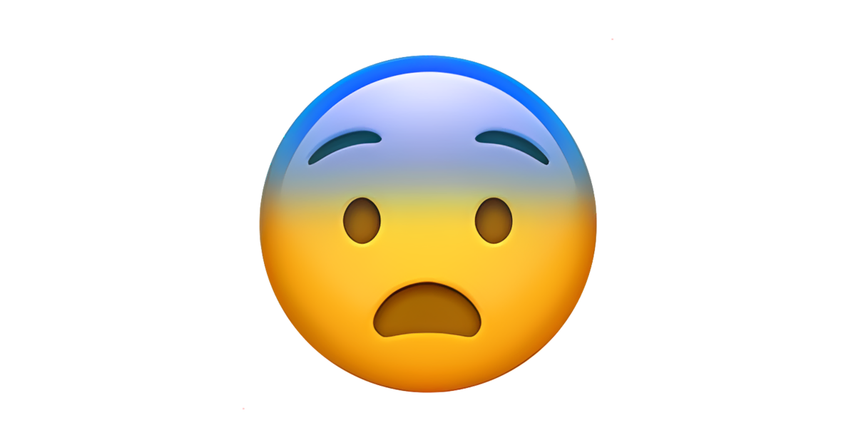 Cara de miedo Emoji Significado copiar y pegar combinaci nes