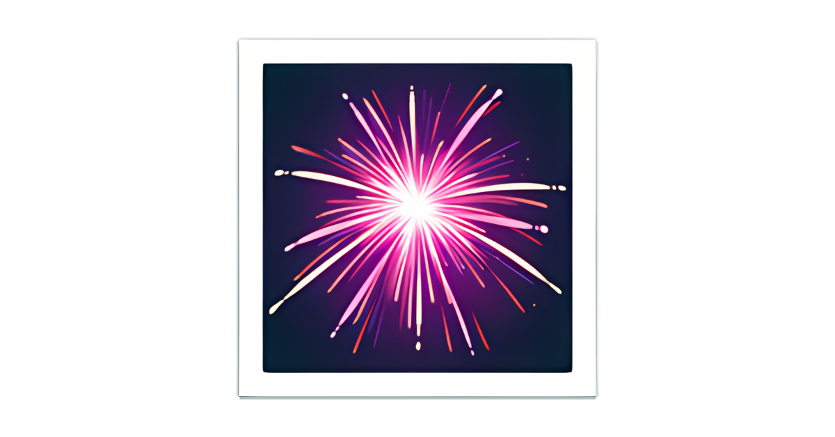 🎆 Fireworks Emoji — Meaning, Copy & Paste