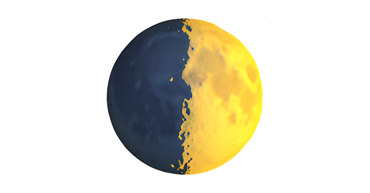 Эмодзи Луна. Растущая Луна эмодзи. Луна разделилась на две части. Луна разлеленнаякартинки. Эмодзи луны сегодня