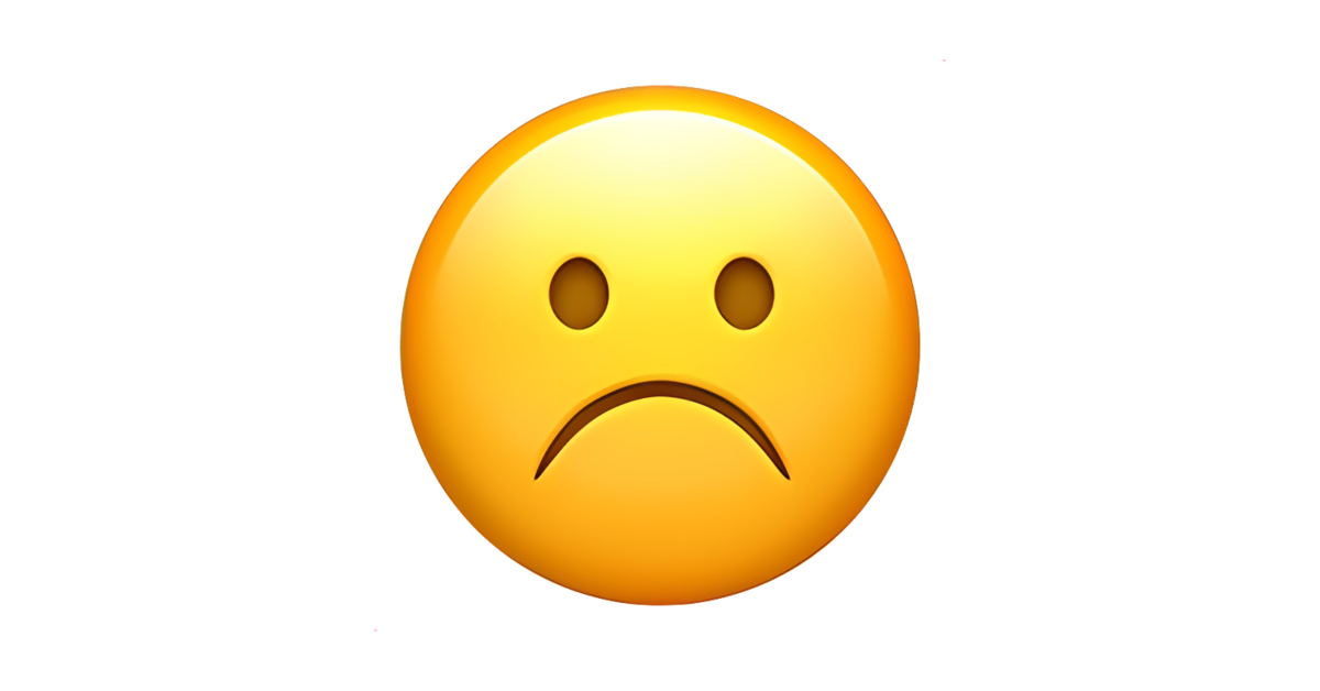 ☹️ Frowning Face Emoji — Meaning, Copy & Paste