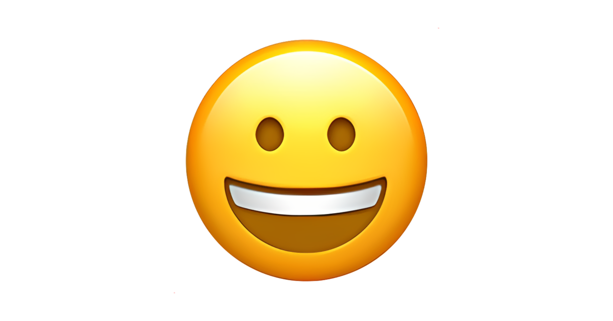  Visage Avec Large Sourire Emoji Signification Copier Coller 