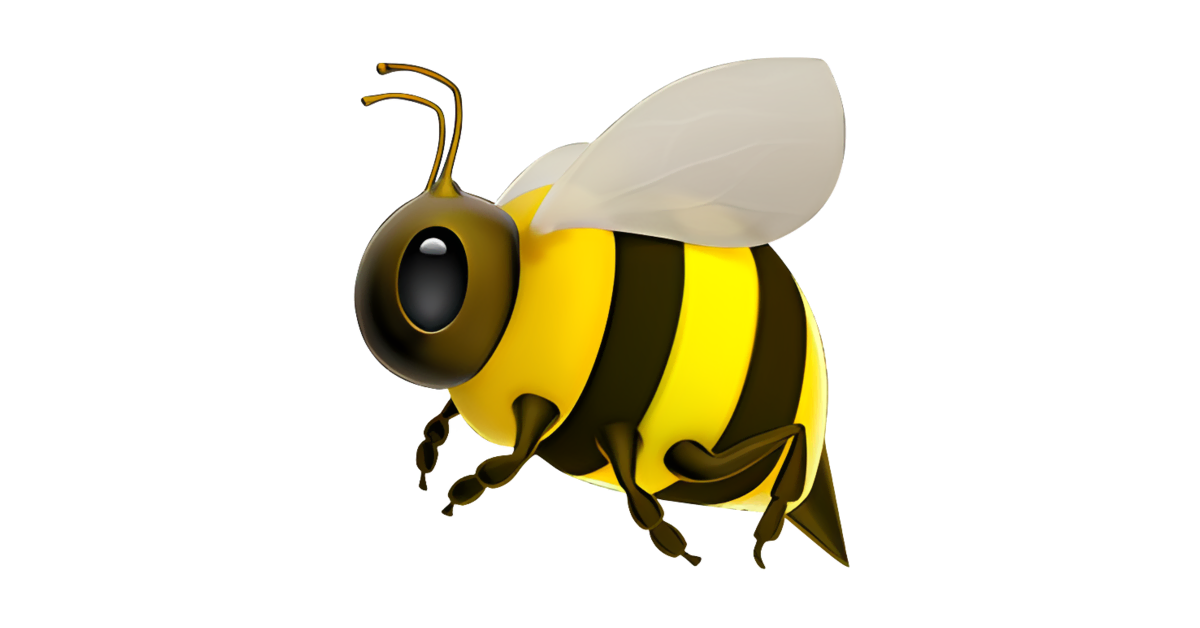 эмодзи пчела