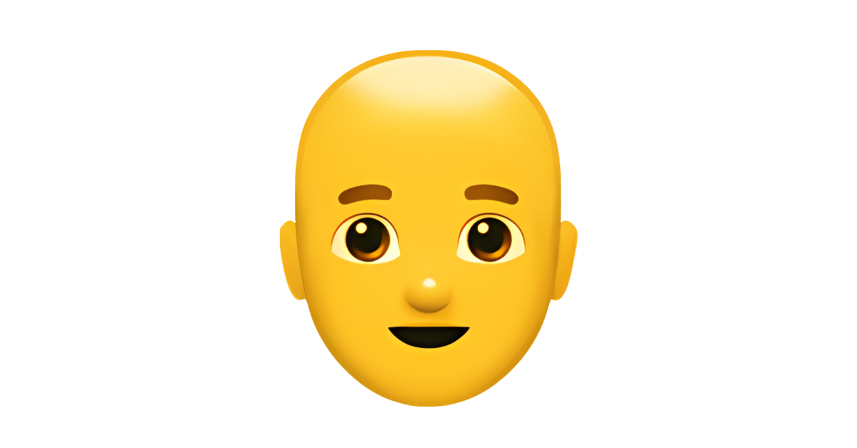 👨‍🦲 Man: Bald Emoji — Meaning, Copy & Paste