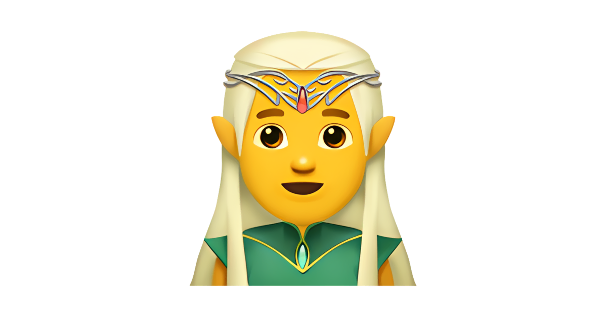 🧝‍♂️ Elfo Hombre Emoji