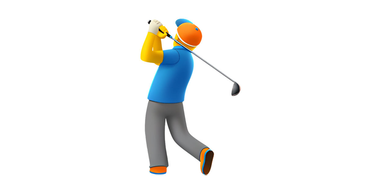 🏌️‍♂️ Man Golfing Emoji — Meanings, Usage & Copy