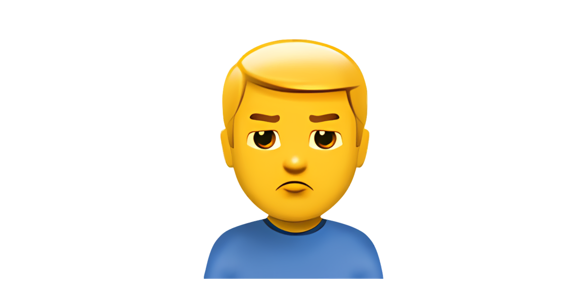 🙎‍♂️ Man Pouting Emoji — Meanings, Usage & Copy