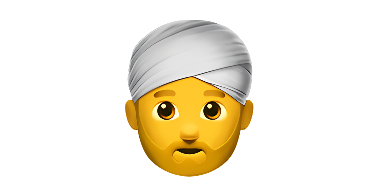 👳 Pessoas c/ emojis de turbante 👳🏻👳🏼👳🏽👳🏾👳🏿👳‍♂️👳‍♀️