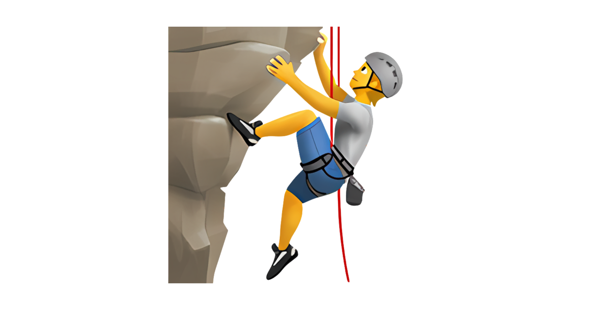 🧗 Person Climbing Emoji — Meanings, Usage & Copy