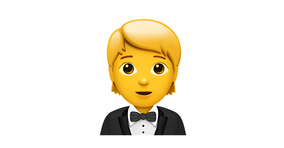 🤵‍♂️ Hombre Con Esmoquin Emoji