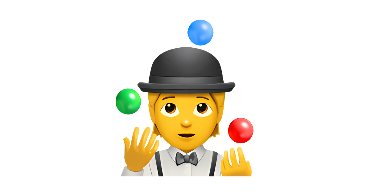 🤹 Person Juggling Emoji — Meanings, Usage & Copy