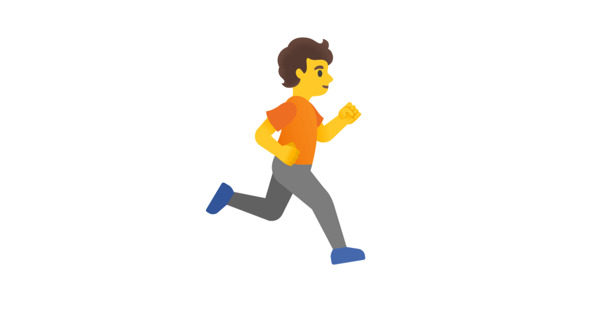 🏃‍ ️ Person Running Facing Right Emoji — Meaning, Copy & Paste