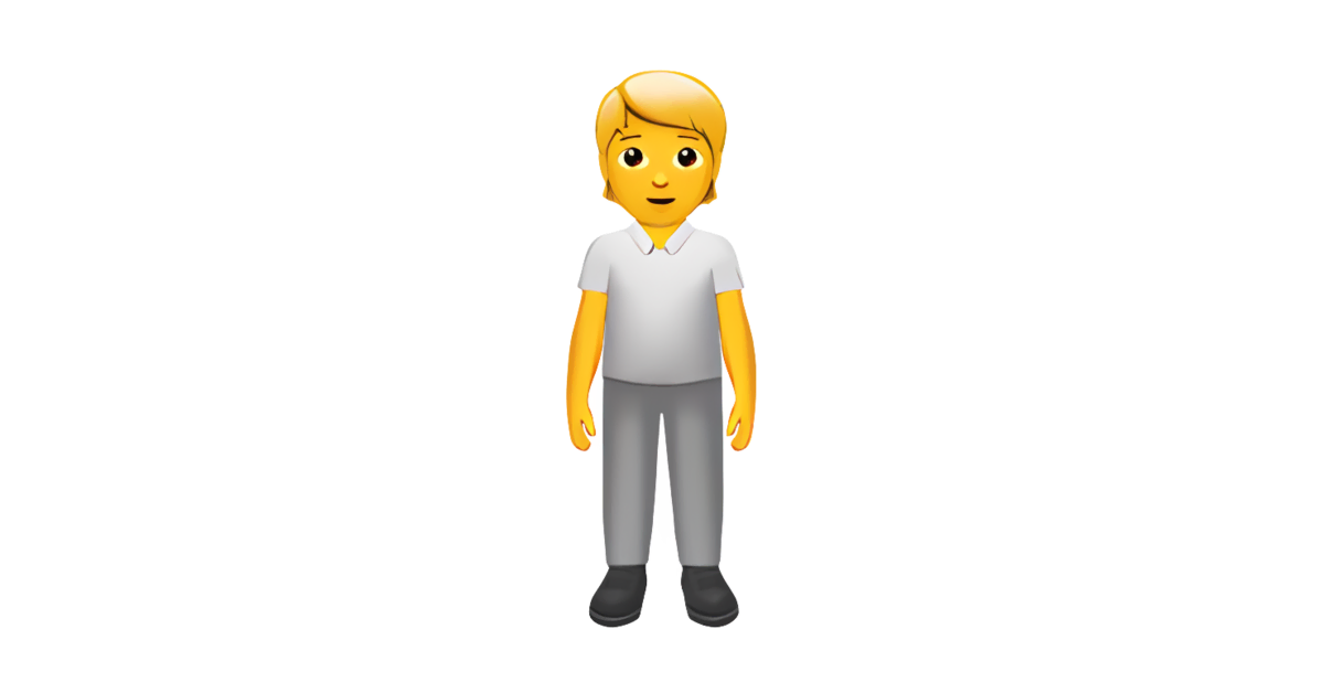 🧍 Person Standing Emoji — Meanings Usage And Copy