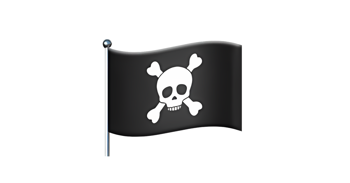 Pavillon Pirate Emoji Signification Copier Coller Combinaisons