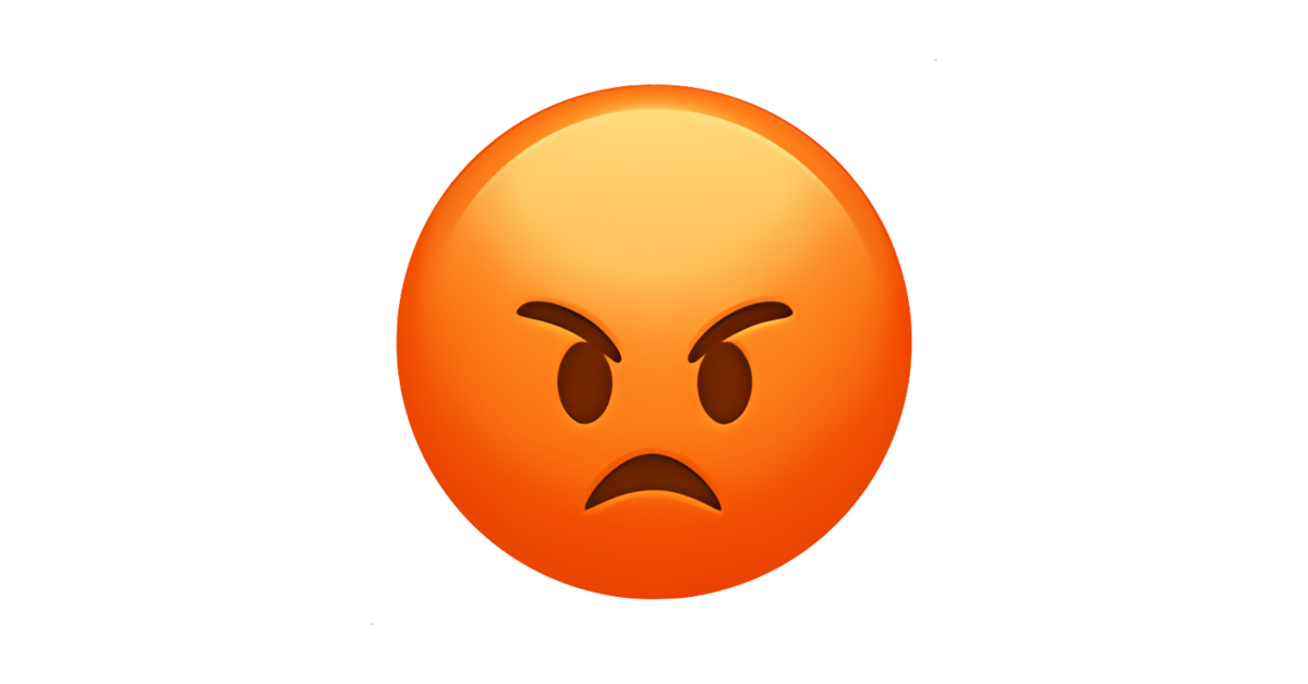 utilgivelig Vil ikke Synes 😡 Pouting Face Emoji — Meaning, Copy & Paste