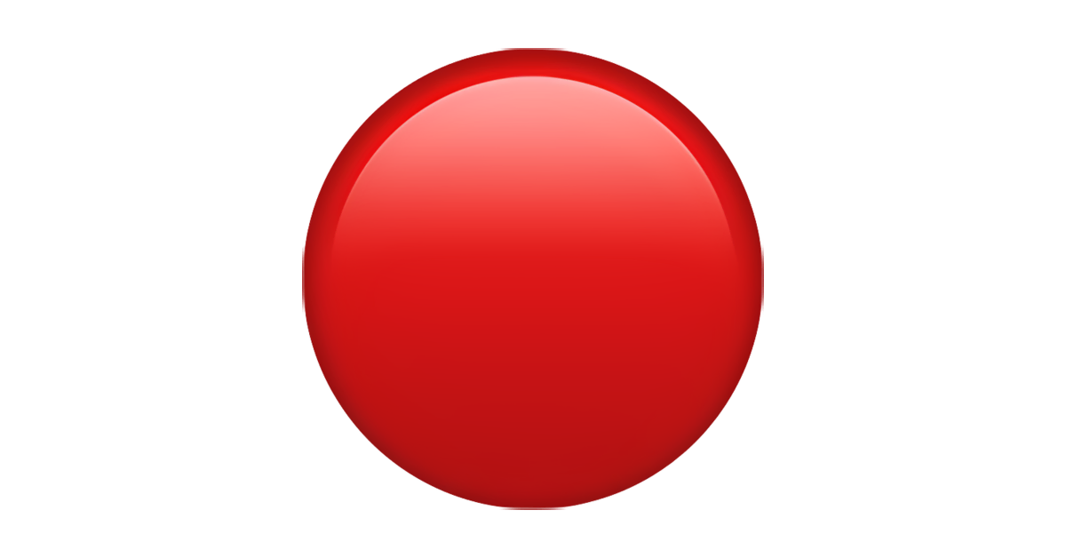  Red Circle Emoji Meanings Combos