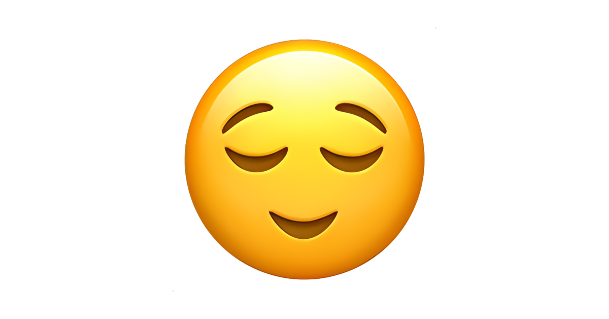 peaceful emoticon