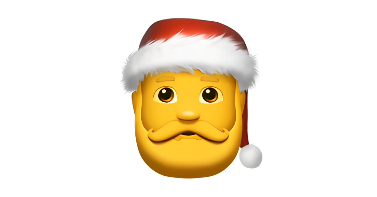 Emojipedia A X: ? Santa Claus Emoji Designs Across