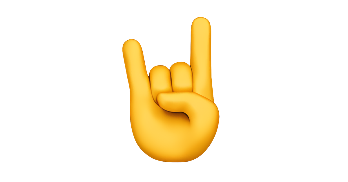 Hook Em Horns Emoji - Draw. Imagine. Create.