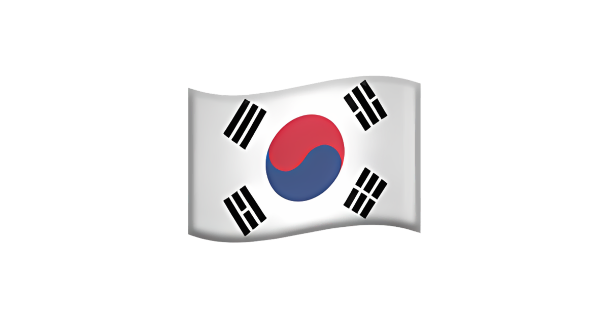 Korea Emojis Korean Flag Emoji QKOGE