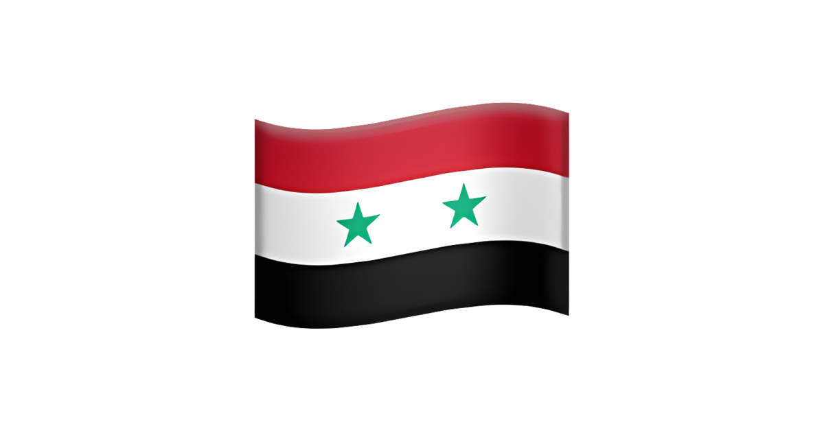  Flag Syria Emoji Dictionary Of Emoji Copy Paste