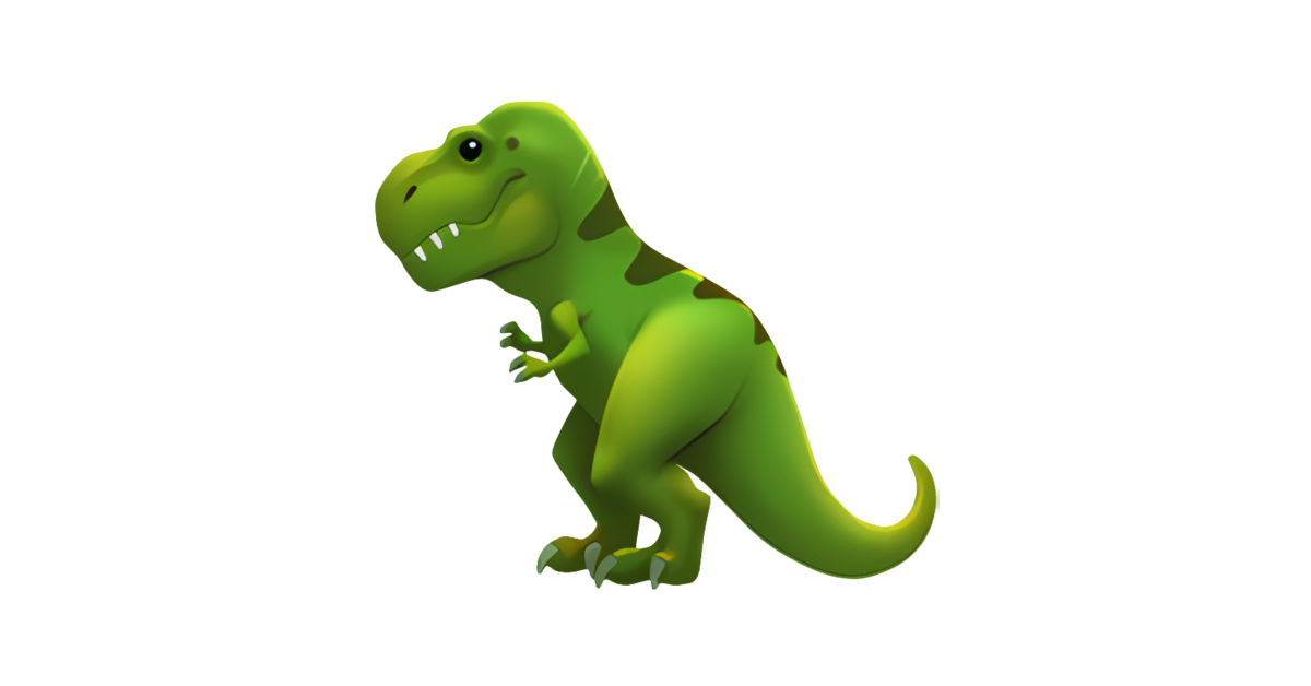 🦖 T. Rex Emoji — Significado, copiar y pegar, combinaciónes