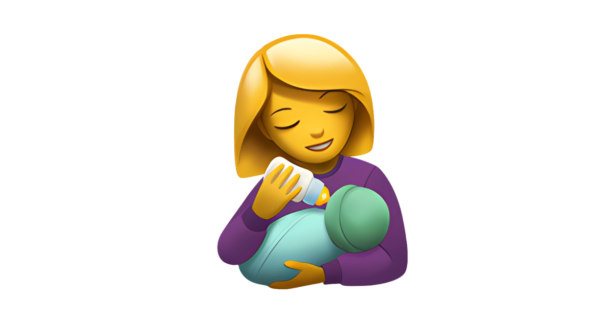 👩‍🍼 Woman Feeding Baby Emoji — Meanings, Usage & Copy