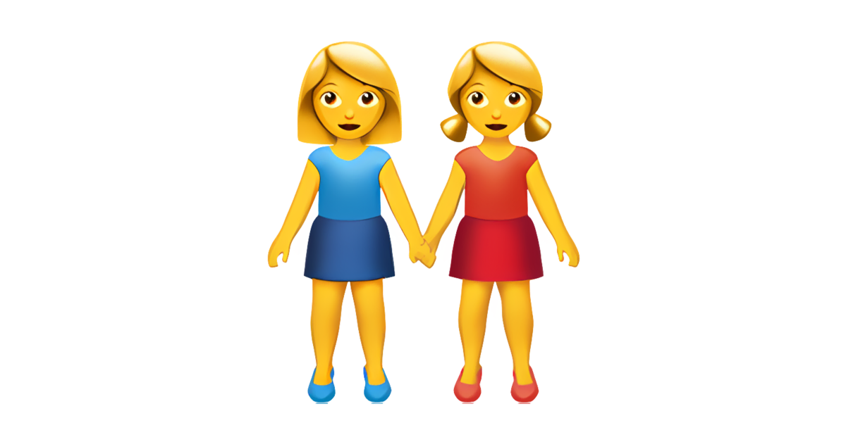 👭 Women Holding Hands Emoji — Meanings Usage And Copy 