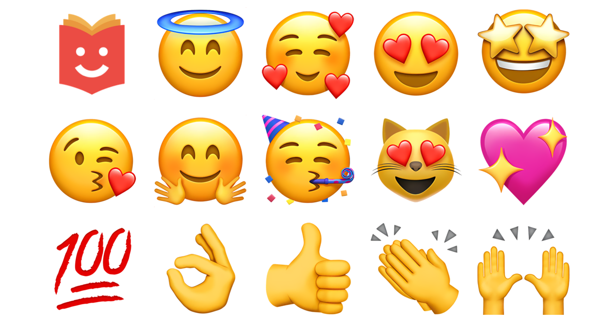 👏 ️🙌 Admiration Emojis Collection 😇🥰😍🤩😘🤗🥳 — Copy & Paste!