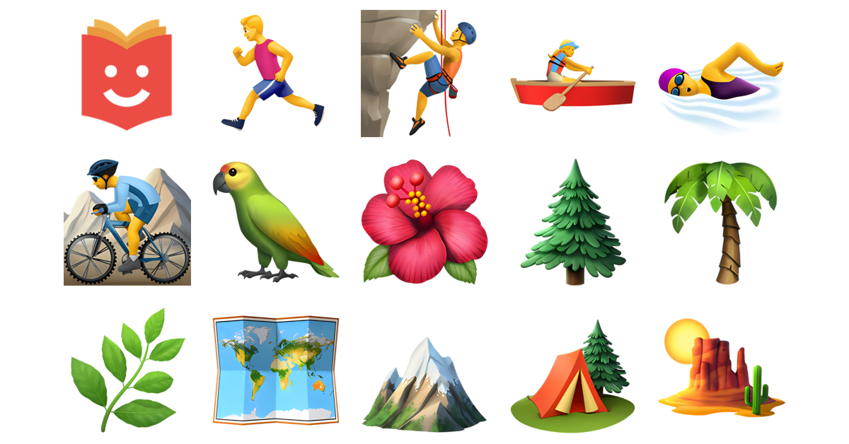 🌍🌄🌊 Adventure Emojis Collection 🏃‍♂️🧗‍♂️🚣‍♀️🏊‍♀️🚵‍♂️🦜🌺 — Copy And Paste