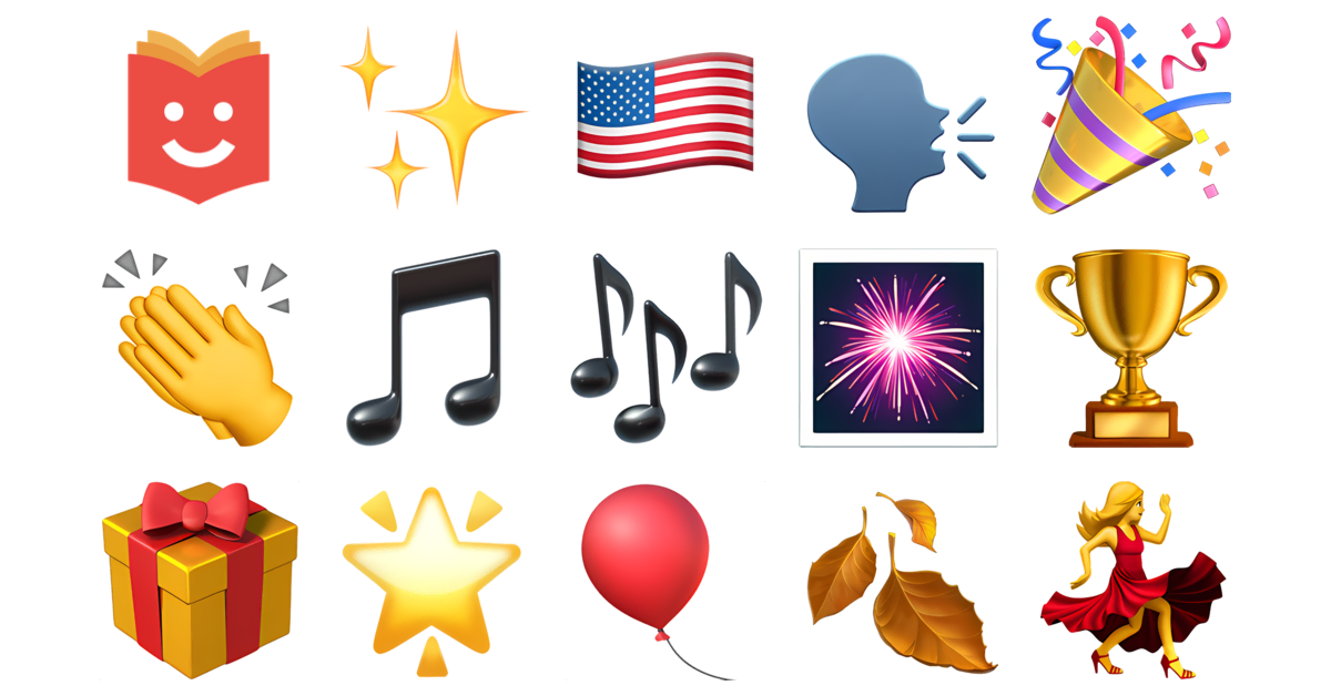 🍎 August Emojis — Copy & Paste!