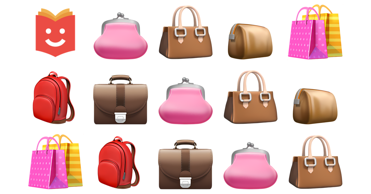 🎒🛍️💼 Bags Emojis Collection 👛👜👝🛍️🎒💼 — Copy & Paste!