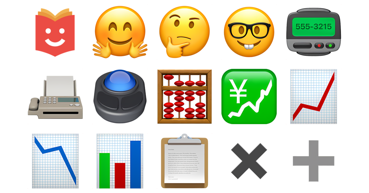 🧮 ️ Calculator Emojis Collection 🤗🤔🤓📟📠🖲️🧮 — Copy & Paste!