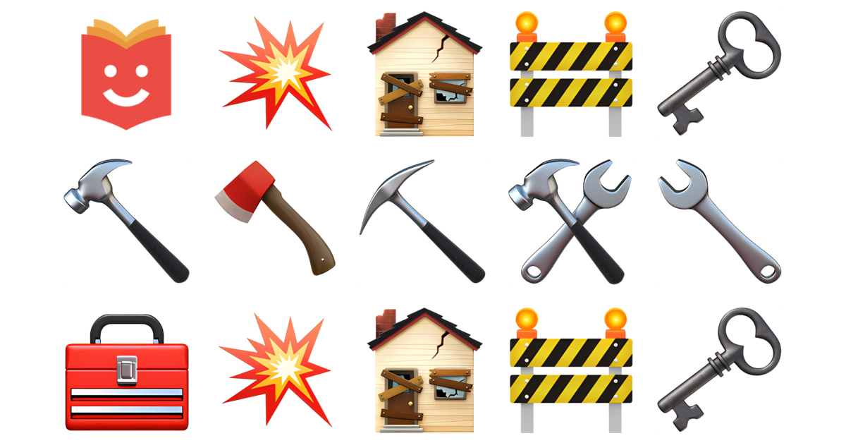 🔨🔧💪 Crowbar Emojis Collection 💥🏚️🚧🗝️🔨🪓⛏️ — Copy & Paste!